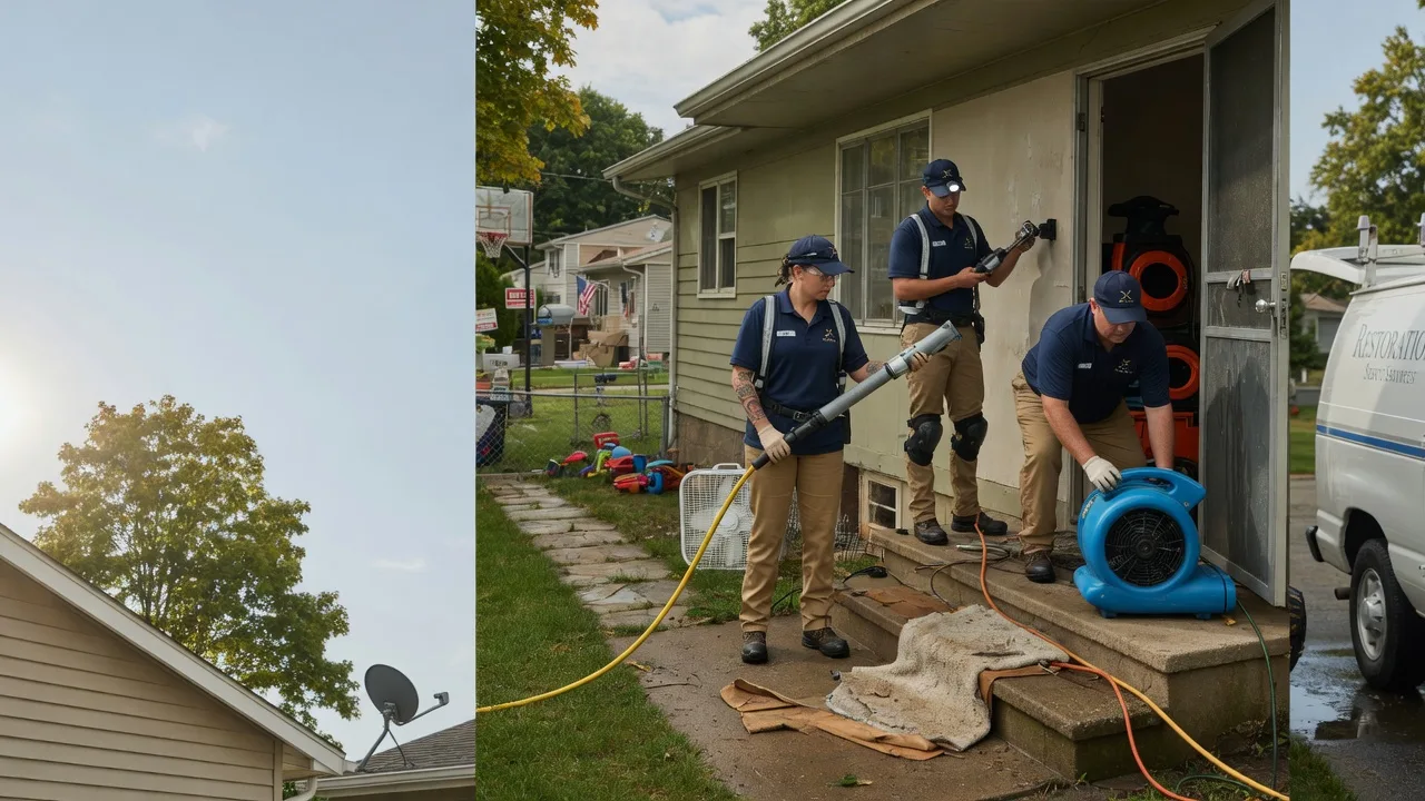 Crawl Space Water Removal in Sheldon, MO near me